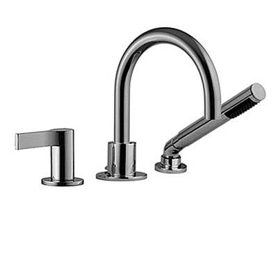 Ca'bano CA8430399- 3pc deck mount tub faucet with spray