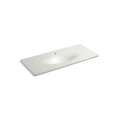 Kohler 3053-1-NY- Iron/Impressions® 49'' vanity-top bathroom sink with single faucet hole | FaucetExpress.ca
