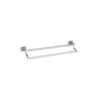 Kohler 16253-CP- Margaux® 24'' double towel bar | FaucetExpress.ca