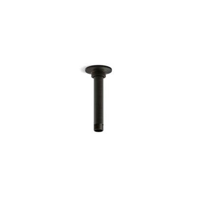 Kohler 7394-2BZ- 6'' ceiling mount rainhead arm and flange | FaucetExpress.ca