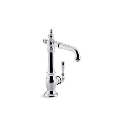 Kohler 99267-CP- Artifacts® bar sink faucet, Victorian spout design | FaucetExpress.ca