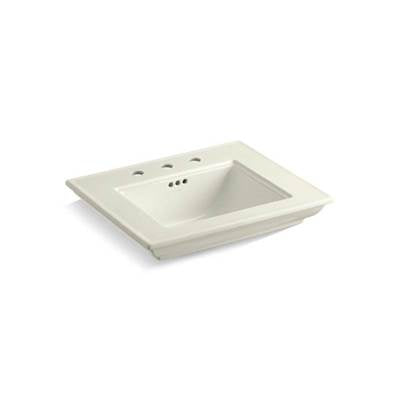 Kohler 29999-8-96- Memoirs® Stately 24'' console table bathroom sink basin with 8'' widespread faucet holes | FaucetExpress.ca