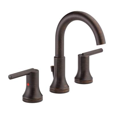 Delta 3559-RBMPU-DST- Widespread Bath Faucet W/ Metal Pop-Up | FaucetExpress.ca