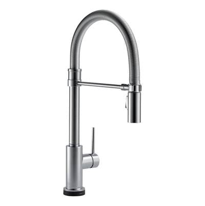 Delta 9659T-AR-DST- Single Handle Pull-Down Kitchen Faucet With Spring Spout Wit | FaucetExpress.ca