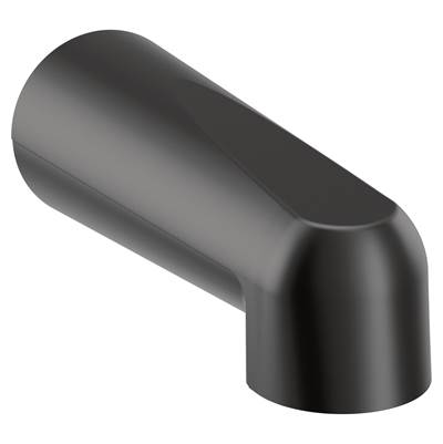 Moen 3829BL- Non-Diverter 1/2-Inch CC Slip-Fit Tub Filler Spout, Matte Black