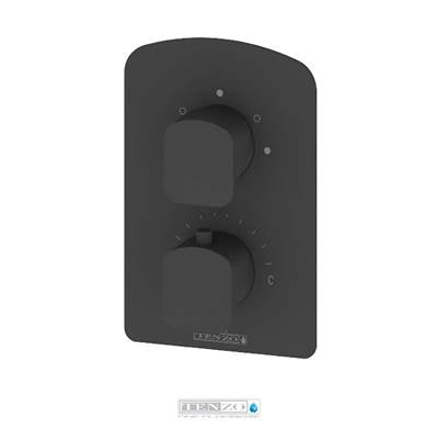 Tenzo F-DET33-CR - T-Box Valve Trims Thermo. 3 Functions Diverter Chrome