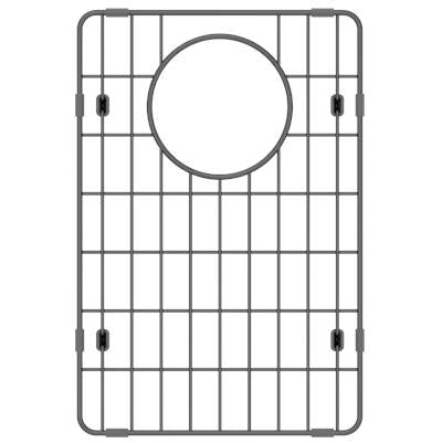 Zomodo DGC279-BK- SS Bottom Grid - Black Pearl - FaucetExpress.ca