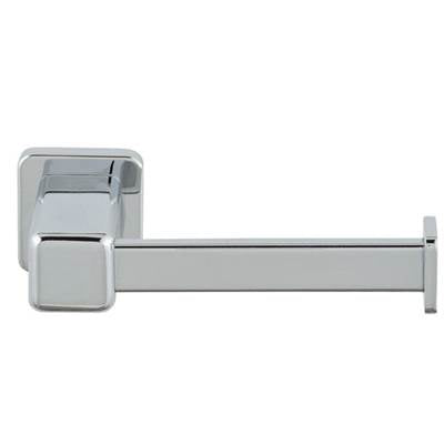 Laloo J1886RH MB- Jazz Toilet Paper Holder with right hand opening - Matte Black | FaucetExpress.ca