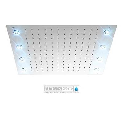 Tenzo CTS-1721L-CR - Ceiling Shwr Head 43X53Cm [17X21In] Led (8X) Chrome