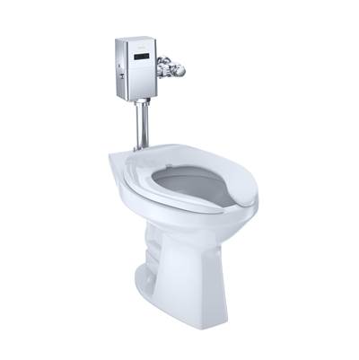 Toto CT705ULNX#01- Rw Commercial Fl Mount El Bowl Ada Height Cotton