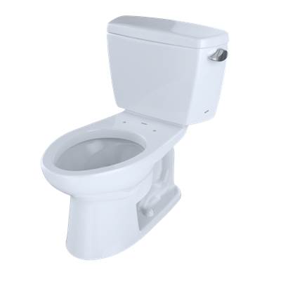 Toto CST744SFR.10#01- Drake Toilet & Tank -10'' Ri W/ Rh Trip Lever- Cotton | FaucetExpress.ca