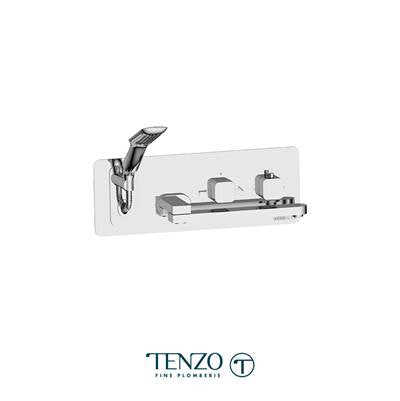 Tenzo QUT74- Wall Mount Tub Faucet With Swivel Spout Quantum