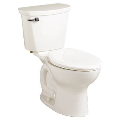 American Standard 215CB004.021- Cadet Pro Two-Piece 1.6 Gpf/6.0 Lpf Standard Height Elongated 10-Inch Rough Toilet Less Seat