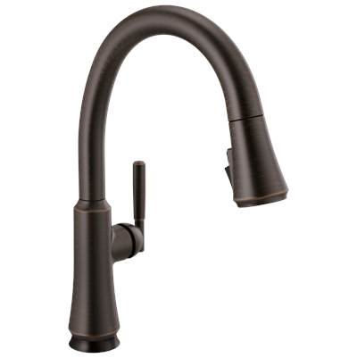 Delta 9179T-RB-DST- Single Handle Pull-Down Touch And Shieldspray | FaucetExpress.ca