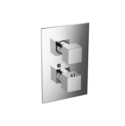 Isenberg 160.4101CP- 3/4" Thermostatic Shower Valve With Volume Control & Trim | FaucetExpress.ca