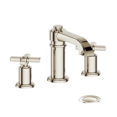 Vogt BF.Z4.1301.PN- Zehn Lavatory Faucet with Pop-Up 8' Center-to-Center Polished Nickel