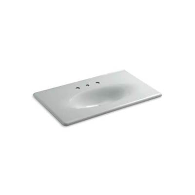 Kohler 3051-8-95- Iron/Impressions® 37'' vanity-top bathroom sink with 8'' widespread faucet holes | FaucetExpress.ca