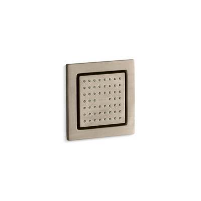 Kohler 8002-BV- WaterTile® Square 54-nozzle body spray | FaucetExpress.ca