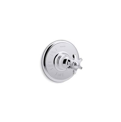 Kohler TS72767-3M-CP- Artifacts® Rite-Temp(R) valve trim with prong handle | FaucetExpress.ca