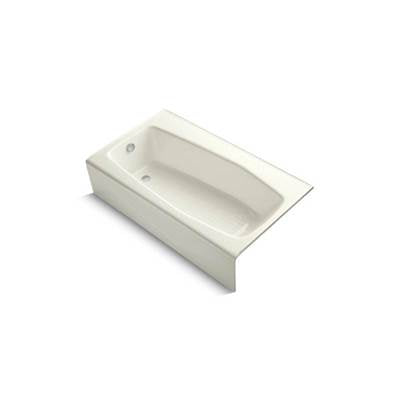 Kohler 713-96- Villager® 60'' x 34'' alcove bath with left-hand drain | FaucetExpress.ca