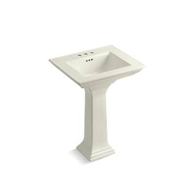 Kohler 2344-4-96- Memoirs® Stately 24'' Pedestal bathroom sink with 4'' centerset faucet holes | FaucetExpress.ca
