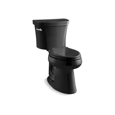 Kohler 3949-7- Highline® Comfort Height® Two-piece elongated 1.28 gpf chair height toilet with 14'' rough-in | FaucetExpress.ca