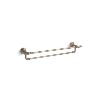 Kohler 72570-BV- Artifacts® 24'' double towel bar | FaucetExpress.ca