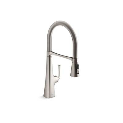 Kohler 22061-VS- Graze Semi-professional kitchen sink faucet with 21-9/16'' spout | FaucetExpress.ca