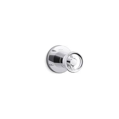 Kohler T78026-9-CP- Components Transfer valve trim with Industrial handle | FaucetExpress.ca