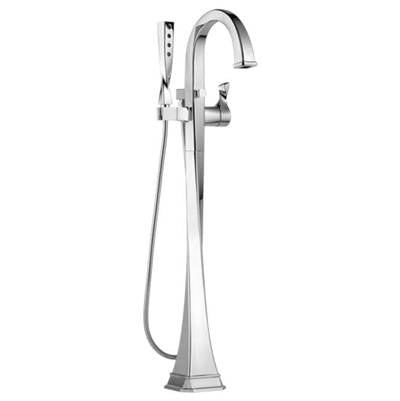 Brizo T70130-PC- Virage Floor Mount Tub Filler | FaucetExpress.ca