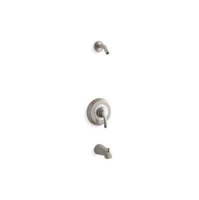 Kohler TLS12007-4S-BN- Fairfax® Rite-Temp(R) bath and shower trim set with lever handle and slip-fit spout, less showerhead | FaucetExpress.ca