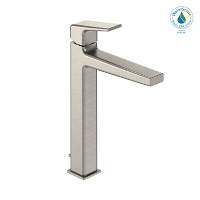 Toto TLG10305U#BN- TOTO GB 1.2 GPM Single Handle Vessel Bathroom Sink Faucet with COMFORT GLIDE Technology, Brushed Nickel - TLG10305U#BN | FaucetExpress.ca