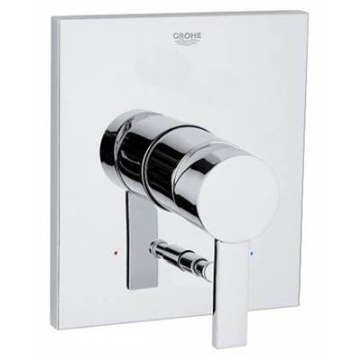 Grohe 19376000- Grohe Allure PBV Square Trim w/Diverter, Lever Handle | FaucetExpress.ca