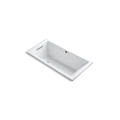 Kohler 1121-W1-0- Underscore® Rectangle 60'' x 30'' drop-in bath with Bask(R) heated surface and end drain | FaucetExpress.ca