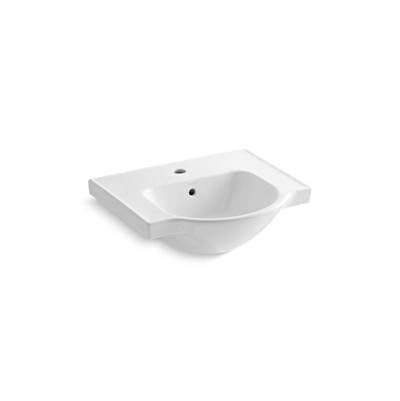 Kohler 5247-1-0- Veer 21'' single-hole sink basin | FaucetExpress.ca