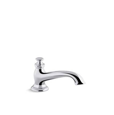 Kohler 72777-CP- Artifacts® Deck-mount bath spout with flare design | FaucetExpress.ca