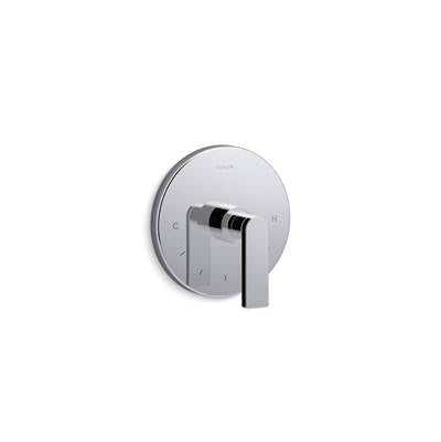 Kohler T73133-4-CP- Composed® valve trim with lever handle for thermostatic valve, requires valve | FaucetExpress.ca