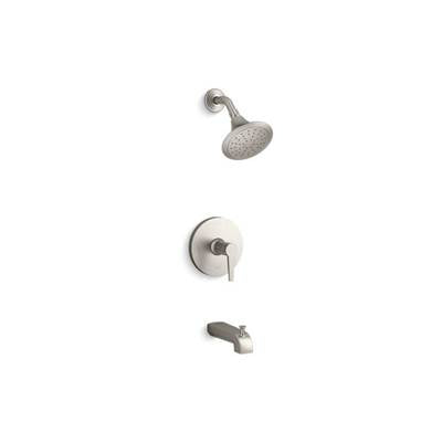 Kohler TS97074-4-BN- Pitch Rite-Temp® bath and shower trim with 2.0 gpm showerhead | FaucetExpress.ca