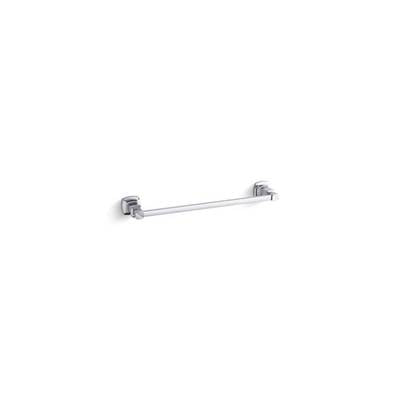 Kohler 16250-CP- Margaux® 18'' towel bar | FaucetExpress.ca