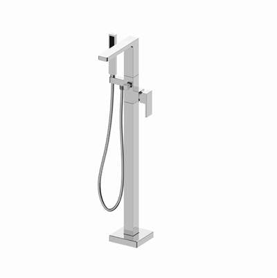 Isenberg 196.1165MB- Freestanding Floor Mount Tub Filler With Hand Shower | FaucetExpress.ca