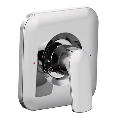 Moen T2811- Rizon Posi-Temp Pressure Balancing Modern Shower Trim Kit, Valve Required, , Chrome - FaucetExpress.ca