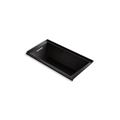 Kohler 1121-LW-7- Underscore® Rectangle 60'' x 30'' alcove bath with Bask(R) heated surface, integral flange and left-hand drain | FaucetExpress.ca