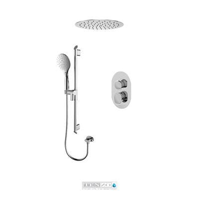 Tenzo F-FLPB32-21163- Trim For Fluvia T-Box Kit 2 Functions Pres Bal - FaucetExpress.ca