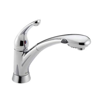 Delta 470-DST- Signature Pull-Out Kitchen Faucet W/Dst | FaucetExpress.ca