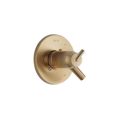 Delta T17T059-CZ- Thermostatic Valve Only Trim | FaucetExpress.ca