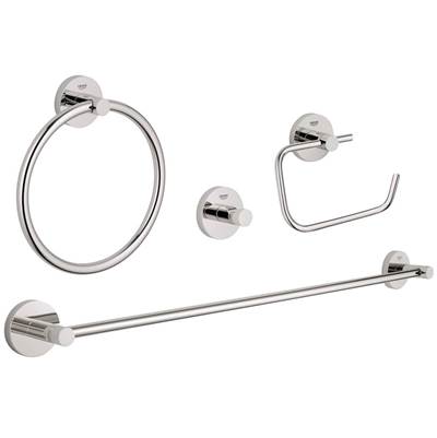 Grohe 40823001- Essentials Accessories Set Master 4-in-1 | FaucetExpress.ca