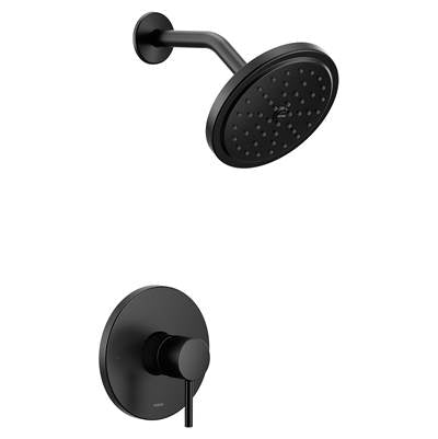 Moen UT3292BL- Align M-CORE 3-Series 1-Handle Shower Trim Kit in Matte Black (Valve Not Included)