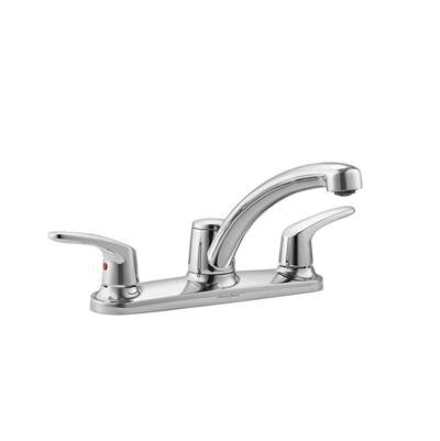 American Standard 7074501.002- Colony Pro 2-Handle Kitchen Faucet 1.5 Gpm/5.7 L/Min With Side Spray