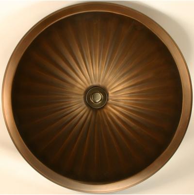 Linkasink BR004 - Bronze Large Round Fluted