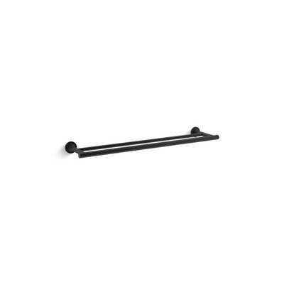 Kohler 14375-BL- Purist® 24'' Double towel bar | FaucetExpress.ca